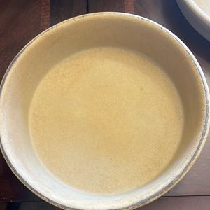 Small round baking stone